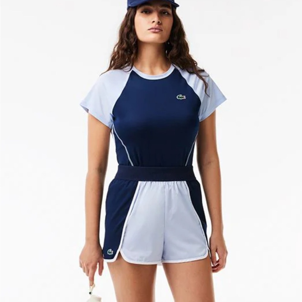 Lacoste Dark Blue and Light Blue Sports Ensemble
